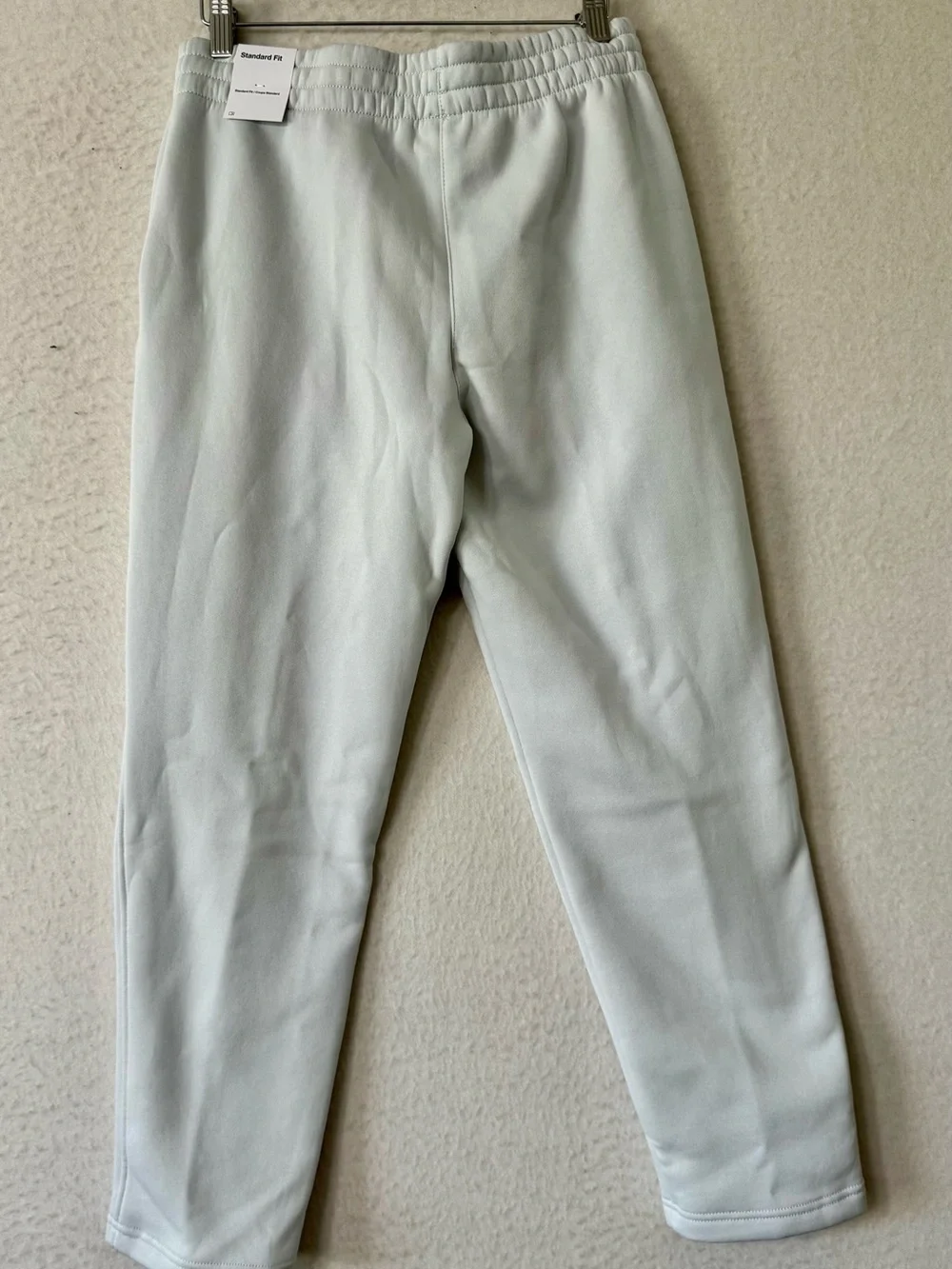 Nike Kids Fleece Matching Set Cream Neutral Sweatshirt Joggers NWT Size L - Picture 8 of 8
